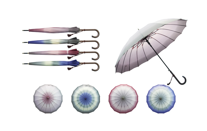 AUTO OPEN 23X16K STICK UMBRELLA WS1016