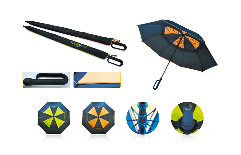 AUTO OPEN 27X8K GOLF UMBRELLA WS7002