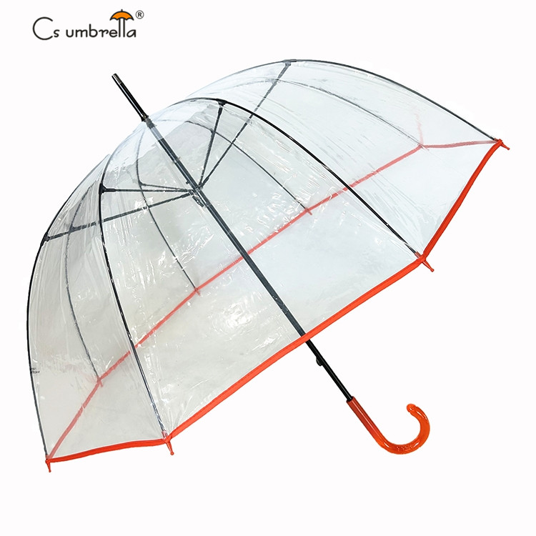 YS-1130 Big Size Transparent POE Umbrella Dome Shape - Image 2
